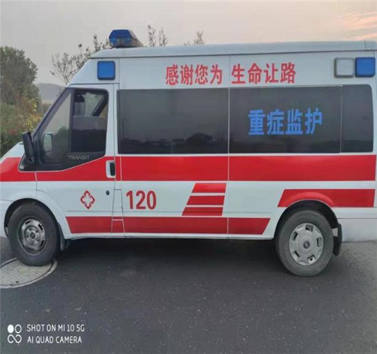 广丰救护车出租服务案例3